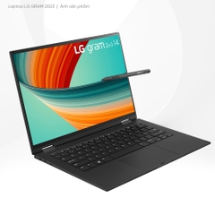 Laptop LG Gram 2023 2 in 1 - 14T90R-G.AH55A5 (Intel Core i5-1340P | 16GB | 512GB | Intel Iris Xe | 14-inch WUXGA | Cảm ứng | Win 11 | Đen)