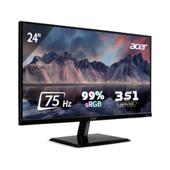 Màn hình máy tính Acer EK241Y 23.8, 1920x1080@75Hz, IPS, 4ms, 250nits, VGA, HDMI 1.4, 3Y UM.QE1SS.003