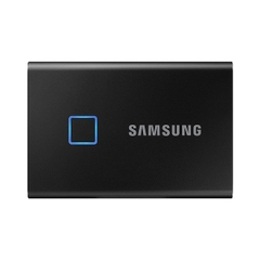 Ổ Cứng Di Động SSD Samsung T7 Touch Portable 1TB 2.5 inch USB 3.2 đen (Đọc 1050MB/s - Ghi 1000MB/s)-(MU-PC1T0K/WW)