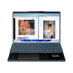 Laptop Lenovo Yoga Book 9 13IMU9 83FF001SVN (Ultra 7 155U/ 32GB/ 1TB SSD/ 13.3inch OLED Touch/ Windows 11 Home + Office Student/ Tidal Teal/ Vỏ nhôm/ Digital Pen 3 + Folio Case/ Mouse + Key/ 2 Year)