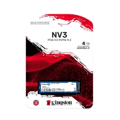 Ổ SSD Kingston NV3 4TB (NVMe PCIe/ Gen4x4 M2.2280/ 6000MB/s/ 5000MB/s)