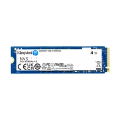 Ổ SSD Kingston NV3 4TB (NVMe PCIe/ Gen4x4 M2.2280/ 6000MB/s/ 5000MB/s)
