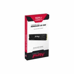Ổ SSD Kingston FURY Renegade G5 1TB (NVMe PCIe/ Gen5.0x4 M2.2280/ 14200MB/s/ 11000MB/s)