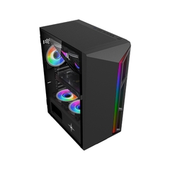 Vỏ case Kenoo Esport S600 - Black (Mid Tower / Màu Đen )