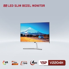 Màn hình phẳng VSP V2204H - 75Hz - Trắng
