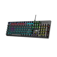 Bàn phím cơ gaming Lecoo GK302 Blue Switch LED RGB