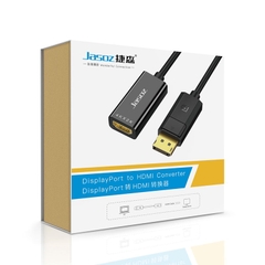 Cáp chuyển Displayport sang HDMI hỗ trợ 4K dài 20cm JASOZ G104 T-G106