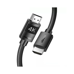 Cáp HDMI 1.4 dài 15M bọc nylon hỗ trợ độ phân giải 4K@30Hz Ugreen 40105 cao cấp (Có IC khuếch đại)