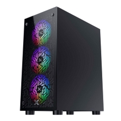 Vỏ case Xigmatek NYX 3F ( MATX/ 3 fan RGB)