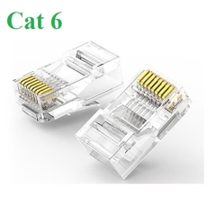 Đầu bấm mạng Cat6 Rj45 Ugreen 50961 10Pcs