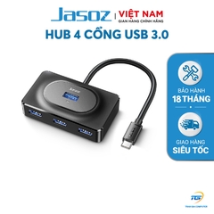 Bộ chia USB Type C ra 4 cổng USB 3.0 JASOZ F143