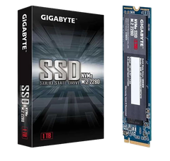 Ổ cứng SSD Gigabyte 1TB M.2 2280 PCIe NVMe Gen 3x4 (Đọc 2400MB/s, Ghi 1800MB/s) - (GAG325E1TB)
