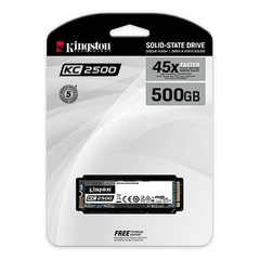 Ổ cứng Ổ SSD Kingston KC2500 NVMe PCIe 500GB (SKC2500M8/500G)