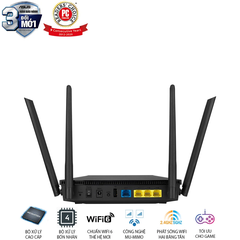 Bộ phát Wifi Asus RT-AX53U (Wifi AX1800 2 băng tần | MU-MIMO | AiProtection)