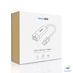 Dây chuyển đổi USB 3.0 sang RJ45 Gigabit dài 20cm, màu đen JASOZ F103 T-F109