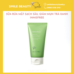 Sữa rửa mặt Innisfree Trà Xanh - Làm sạch sâu & ngăn ngừa mụn 150ML