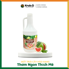 Mứt Bưởi Đỏ Mật Ong Krub.O (Can 2.1kg)