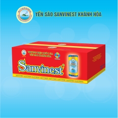 Nước Yến sào Sanvinest Khánh Hòa lon 190ml, thùng 30 lon - 121T30