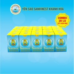 [Combo 20 lọ] Nước Yến sào Sanvinest Khánh Hòa dành cho người cao tuổi - 205