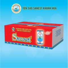 Nước yến sào Khánh Hòa Sanest Lon 190ML, Thùng 30 Lon (Không đường) - 003T30