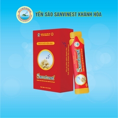 Tinh chất Yến sào Khánh Hòa Sanvinest túi 20ml, QUÀ TẶNG 30 TÚI, tiện lợi khi sử dụng, hấp thu dưỡng chất nhanh chóng.