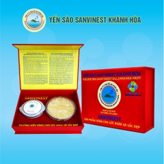 Hộp quà tặng Yến sào Tinh chế 50g Sanvinest Khánh Hòa Chính hiệu.