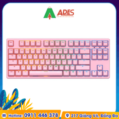 Bàn phím cơ AKKO 3087S-Pink RGB (Akko sw)