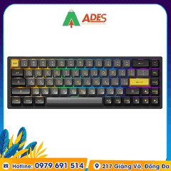 Bàn phím cơ AKKO 3068B Multi-modes Black Gold