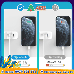 Củ sạc mini 2 cổng sạc nhanh Rockspace Sugar