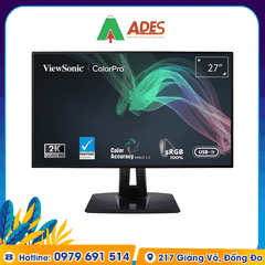 Màn hình máy tính ViewSonic VP2768A 27 inch 2K USBC- chuyên đồ họa