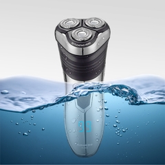 Máy cạo râu cao cấp RUNWE RS990, cạo khô ướt, chống thấm toàn thân - hàng chính hãng
