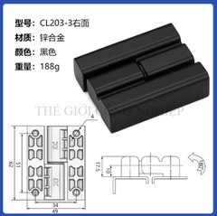 Bản lề CL203-1-2-3 cho tủ điện, tủ điều khiển – Bản lề cửa tủ tháo lắp