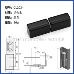 Bản lề CL203-1-2-3 cho tủ điện, tủ điều khiển – Bản lề cửa tủ tháo lắp