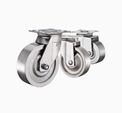 Bánh xe dẩy toàn bộ inox 304 chịu tải cao phi 75, 100, 125, 150, 200