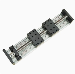 Bộ bàn trượt vít me tiến lùi hai chiều kết hợp trục vít kết hợp thanh trượt vuông đôi