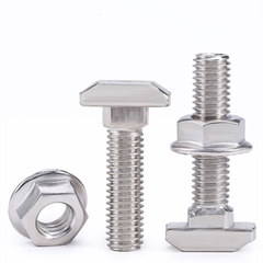 Bu Lông Chữ T Có Khoá Đai Ốc m5 m6 m8