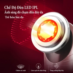 Búa di điện cảm ưng kết hợp ánh sáng đỏ IPL giúp trẻ hóa da nâng cơ mặt giảm nếp nhăn K9