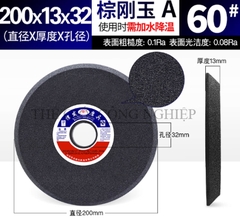 Đá mài vát cạnh đơn dùng mài lưỡi cưa và răng cưa, kích thước 150/200/250mm