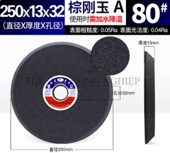 Đá mài vát cạnh đơn dùng mài lưỡi cưa và răng cưa, kích thước 150/200/250mm