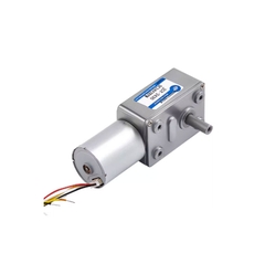 Động cơ giảm tốc JGY-2430 | Động cơ DC không chổi than 12V/24V, tua-bin – trục vít, tự hãm