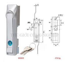 Khóa cửa điện tủ điện MS828/MS829/MS460 – Khóa liên động thanh truyền, khóa liên động trên dưới bằng inox