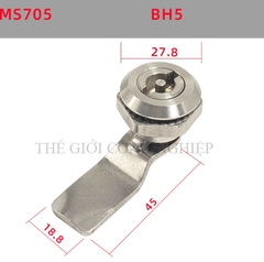 Khóa tủ điện inox 304 MS705 – dạng tam giác, dạng một rãnh, khóa trụ, khóa nắp thùng rác, khóa chuyển cam
