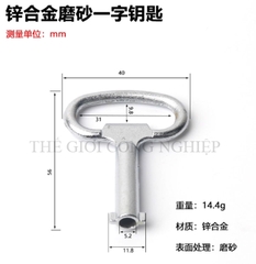 Khóa vuông inox MS813 – Khóa cam cho tủ điện AE, khóa tủ điện Rittal,
