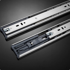 Ray trượt ngăn kéo tủ bằng thép không gỉ mầu đen