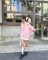 Áo khoác dù có mũ phong cách Hàn Quốc chống nắng tốt, thoáng mát và nhẹ Active Windbreaker W22024