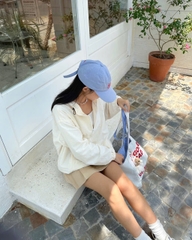 Áo khoác dù có mũ phong cách Hàn Quốc chống nắng tốt, thoáng mát và nhẹ Active Windbreaker W22024