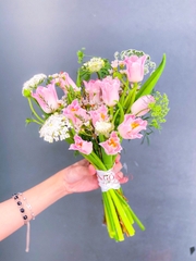 Hoa Cưới Tulip Hồng Cánh Kép 264