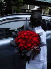 Bó Hoa Hồng Đỏ “Rose Kiss” 099