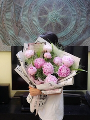 Bó Hoa Mẫu Đơn | Peony Nhập Khẩu 1680