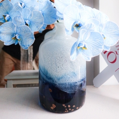 Bình Thủy Tinh Celestial Blue Harmony Tinh Tế